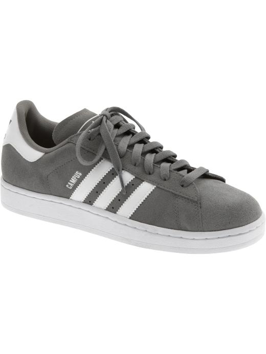 Banana Republic Adidas Campus II grey suede sneaker