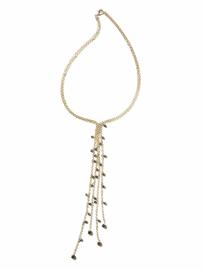 Smoky embers necklace