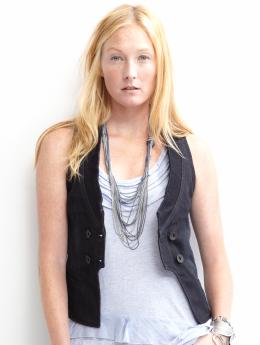 Larkin denim vest