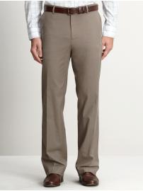Classic fit cotton dress pant
