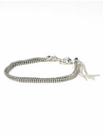 Glitter ball & thread bracelet