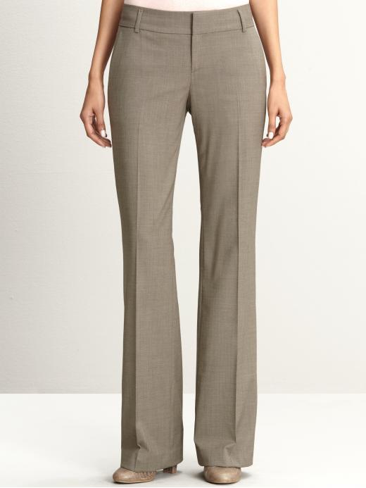 Banana Republic Petite martin fit taupe suit pant