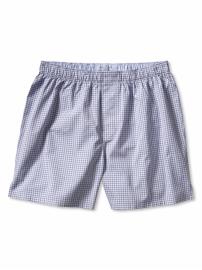 Mini-plaid boxer
