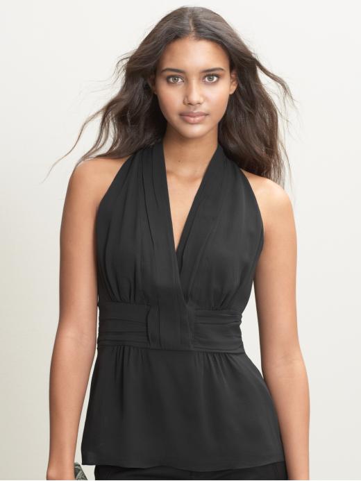 Banana Republic Silk halter tank