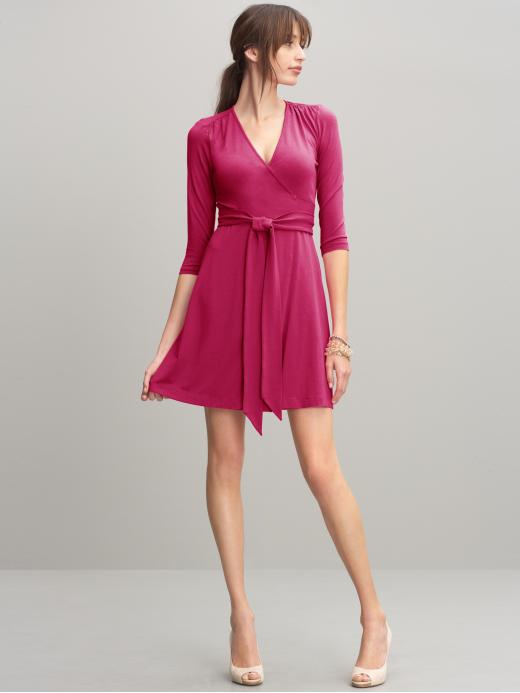 Banana Republic Iris wrap dress