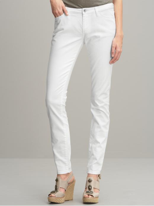 Banana Republic Ultimate skinny white jean