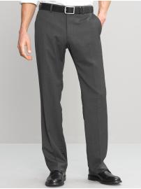 Tailored wool suit pant