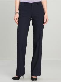 Logan fit chalk-stripe lightweight wool wide-leg