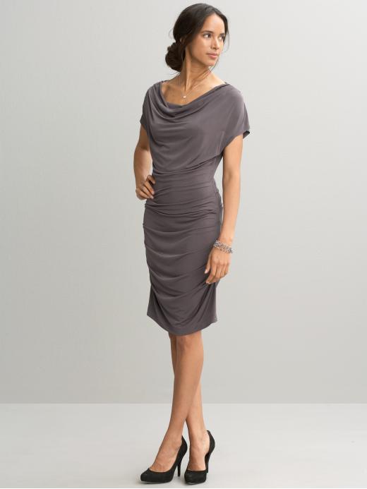 Banana Republic BR Monogram Cowlneck Dress