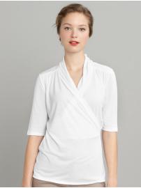 Blake wrap blouse