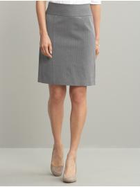 Seamed pencil skirt