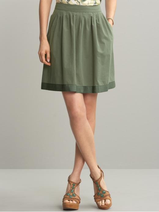 Banana Republic Grosgrain Trim Skirt