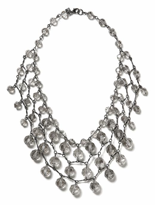 Banana Republic Sparkle Chandelier Necklace