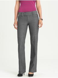 Sloan fit black twill flare