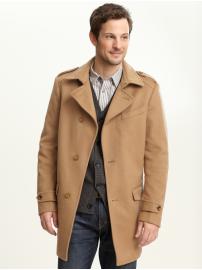 Camel car coat