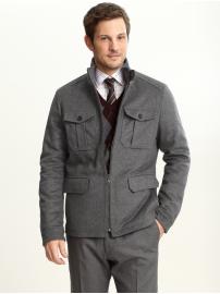 Four pocket military coat