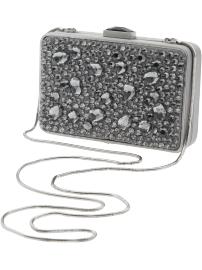 Jeweled box clutch