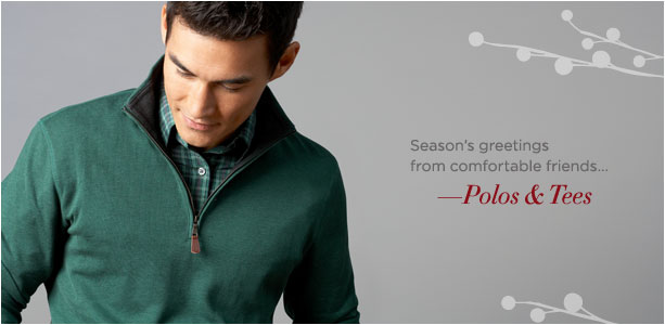 Season's greetings from comfortable friends... – Polos & Tees