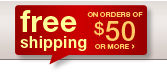 Free shipping for orders over $50