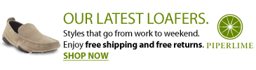 PIPERLIME. OUR LATEST LOAFERS. Styles that go from work to weekend. Enjoy free shipping and free returns. SHOP NOW.
