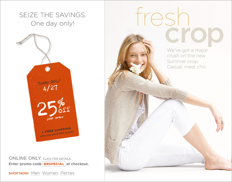 Banana Republic 30% off online code