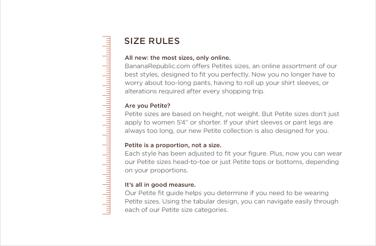 Women's Fit Guides. Contact our customer service  by phone: 1-888-427-7895.