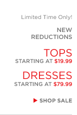 limited time only. new reductions. shop sale.
