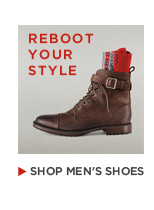 REBOOT YOUR STYLE. SHOP MEN'S SHOES.