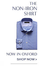 the non iron shirt. shop now >