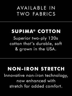Available in Supima Cotton