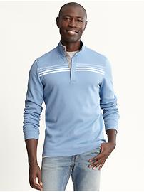 Chest-stripe pullover