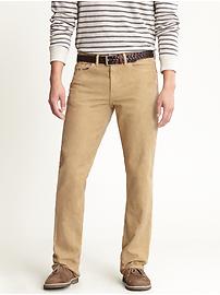 Straight-fit colored jean