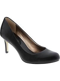 Jenna round-toe pump