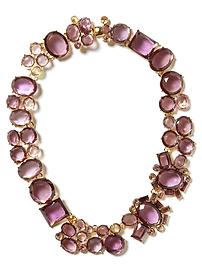 Purple majesty necklace