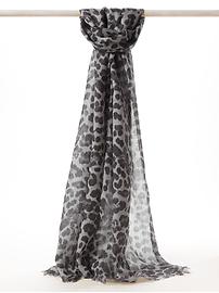Ava animal-print scarf