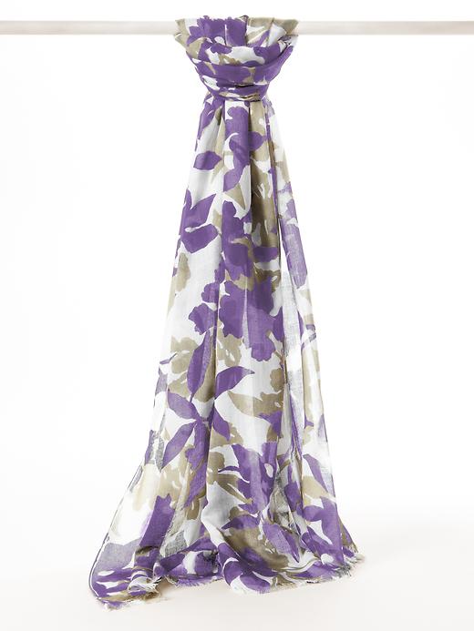 Banana Republic Mary Tropical Floral Scarf