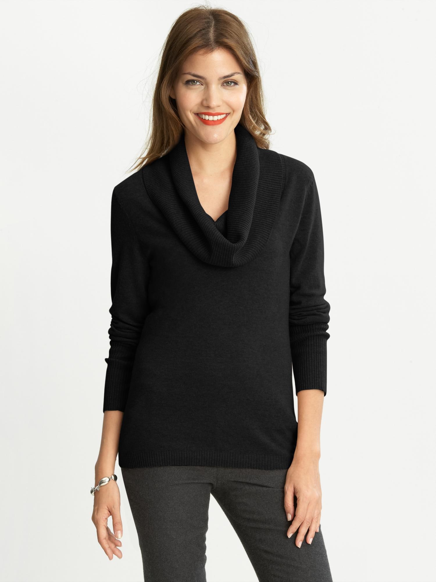 Cowlneck sweater