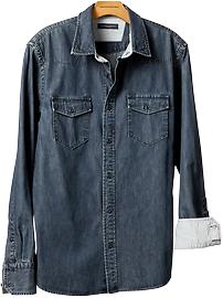 Denim western shirt