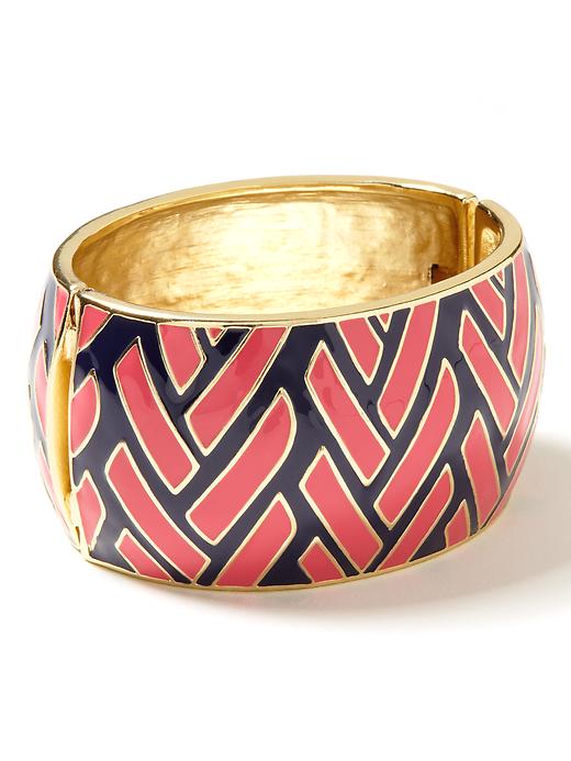 Banana Republic Graphic Enameled Cuff