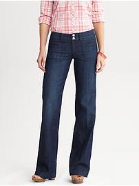 Indigo welt pocket denim trouser