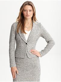 Textured blazer