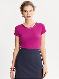 Luxe-touch tee