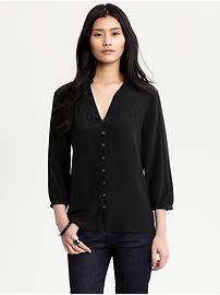 Riviera silk blouse