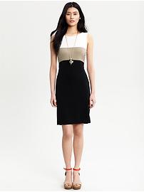 Celine color-block sheath