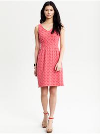 Draper sleeveless lace dress