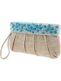 Renee beaded clutch