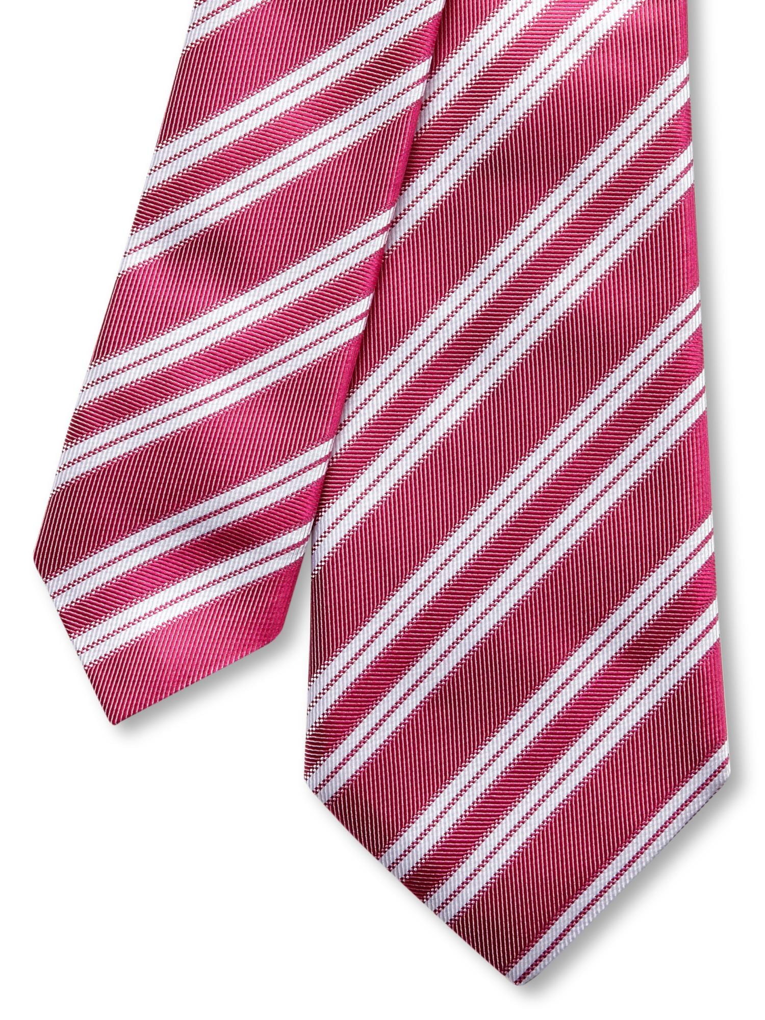 Fruit stripe silk tie
