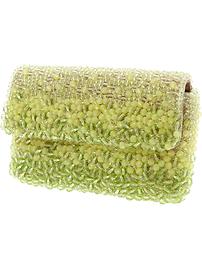 Renee ombre beaded clutch