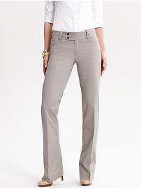 Sloan fit khaki microstripe flare