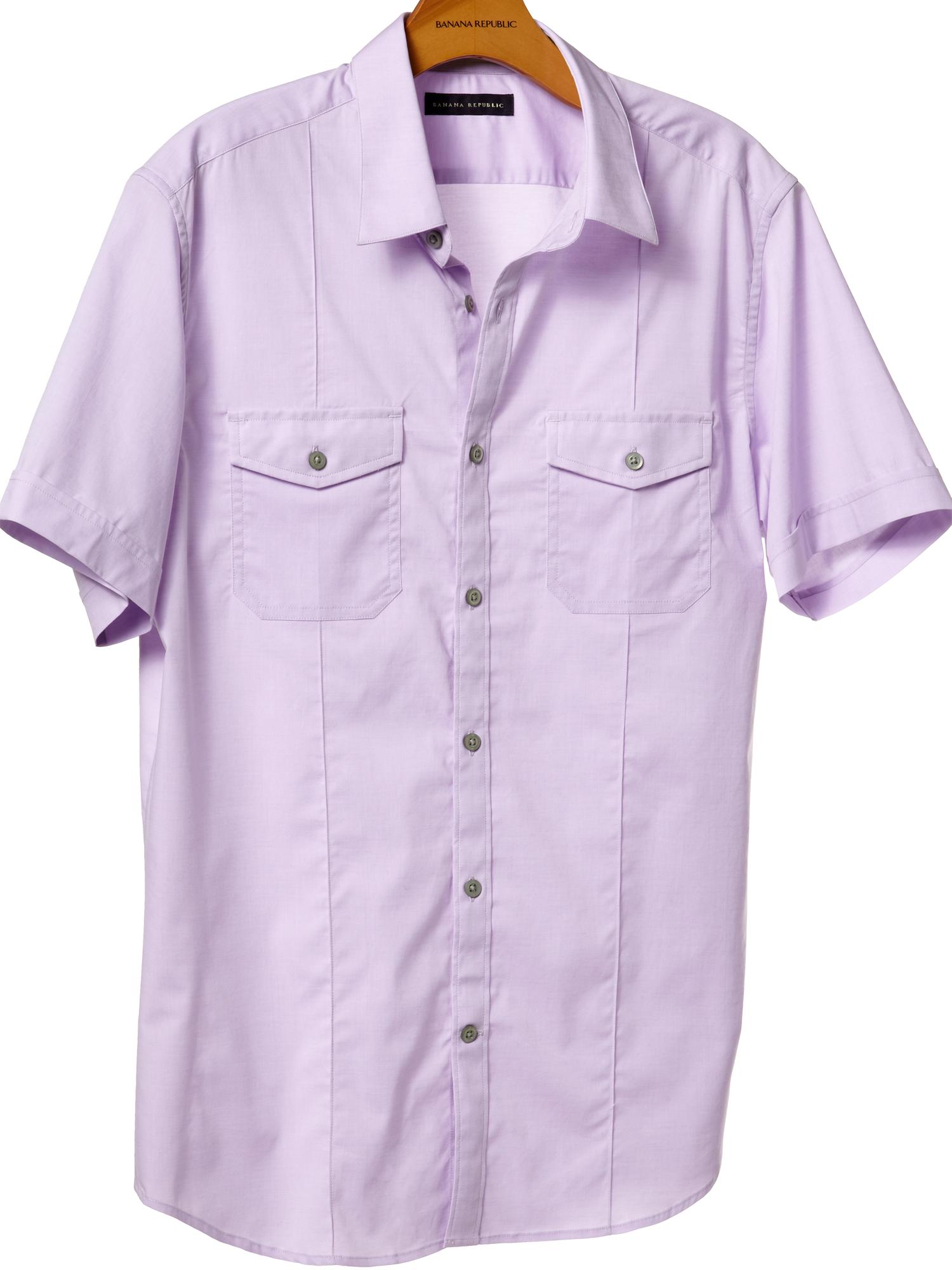 Short-Sleeve Stretch Shirt